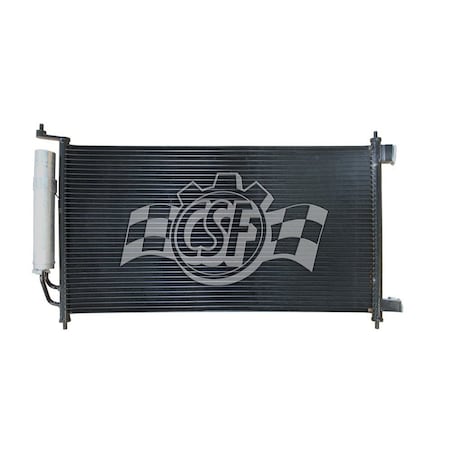 Csf Aluminum Parallel Flow A/C Condenser, Csf 10508 10508